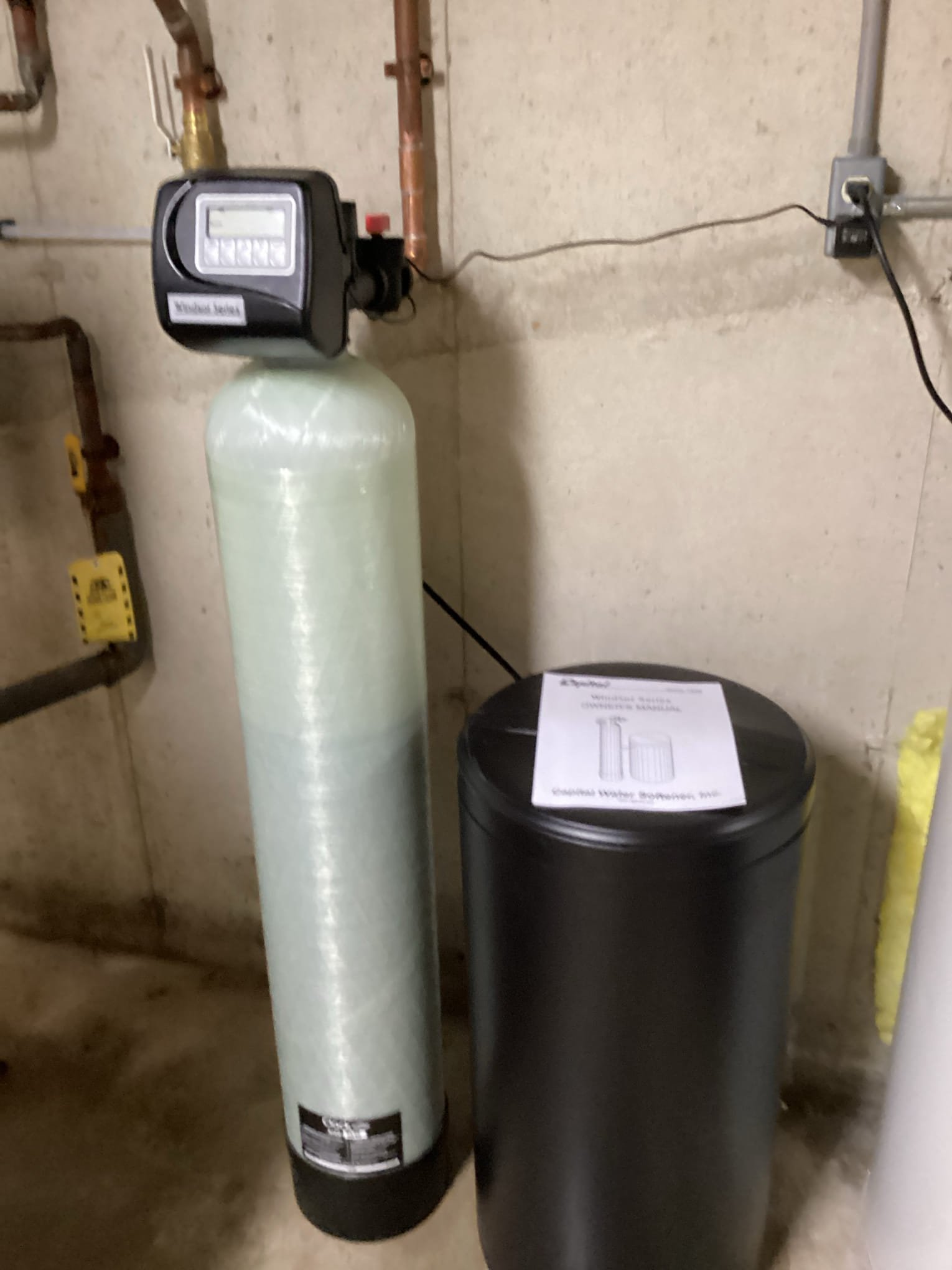 Another Happy Customer after replacing old Kenmore Water Softener with High Efficiency Capital Windsor Series Water Softener