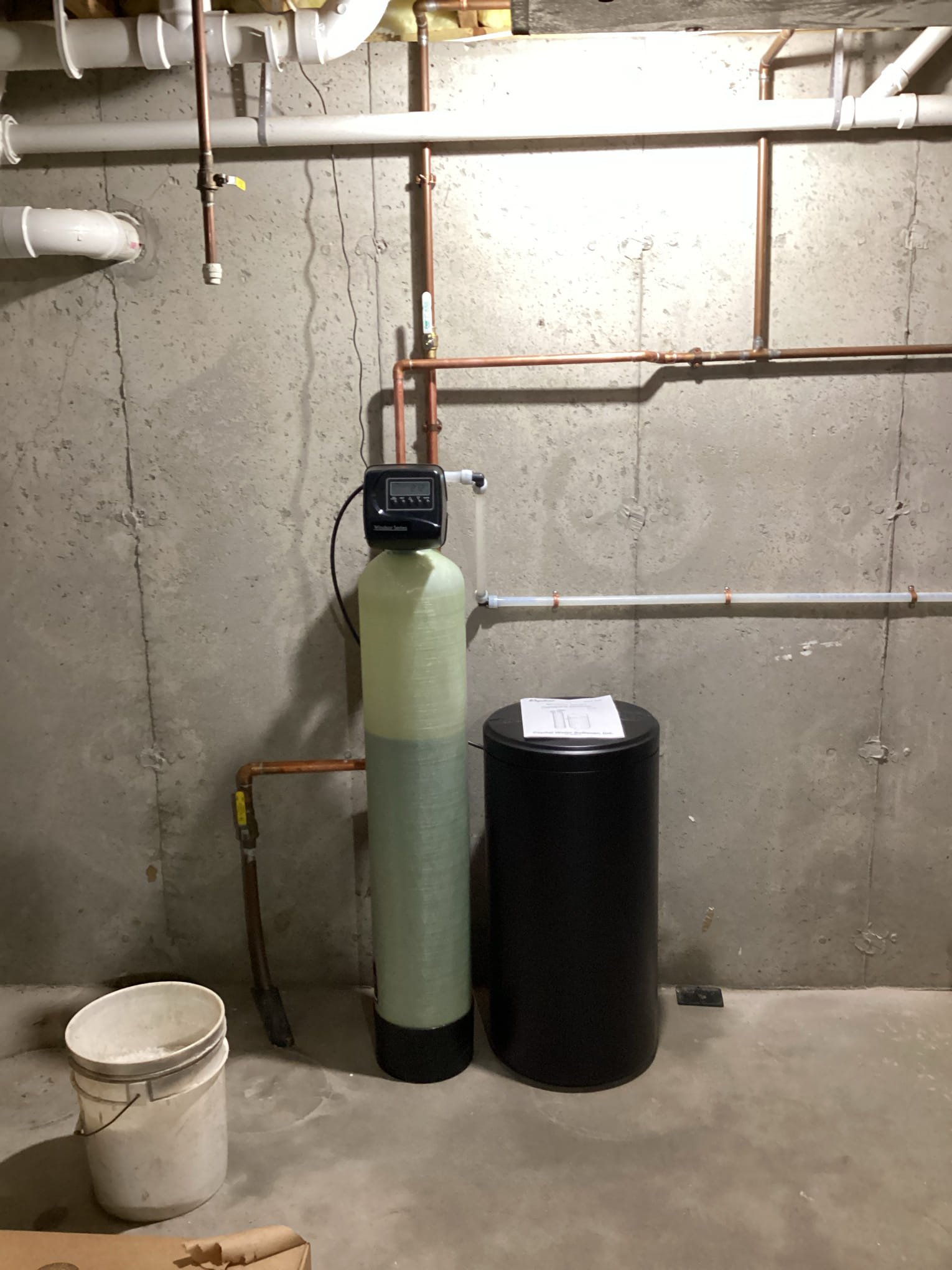 Out with the OLD inefficient Water Softener and HELLO again to soft water with an amazing Capital Windsor Series Water Softener in Onalaska, WI