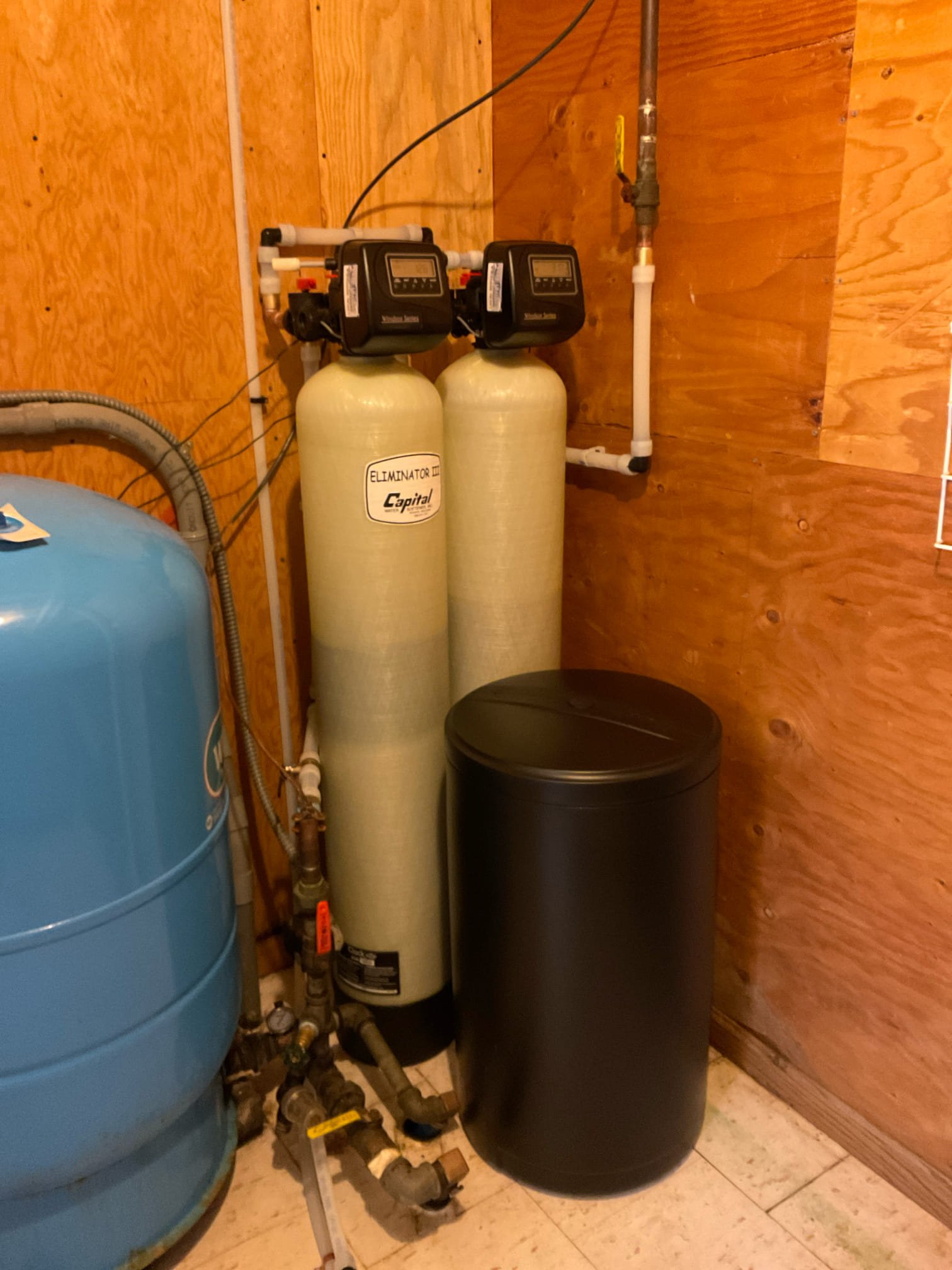 Turn Key Installation of Capital Iron Eliminator and Water Softener in La Crescent, MN