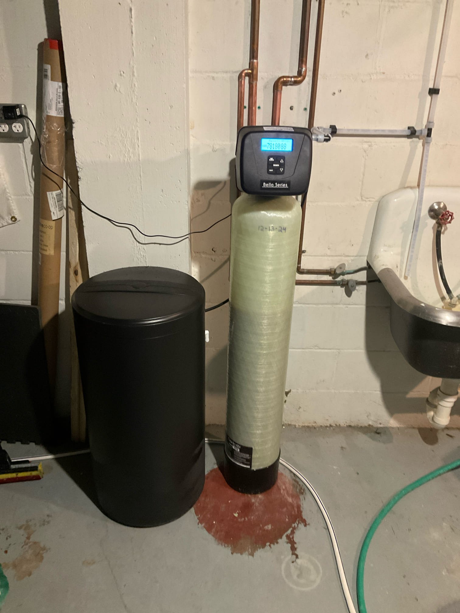 Water Saving On-Demand Capital Water Softener install in La Crosse, WI